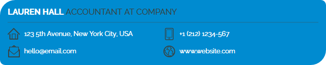 Email Signature Layout 01