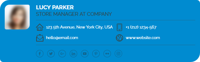 Email Signature Layout 03