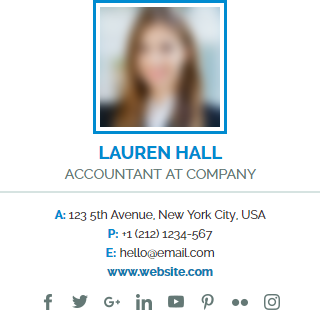 Email Signature Layout 11