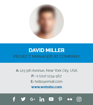 Email Signature Layout 12