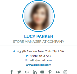 Email Signature Layout 13