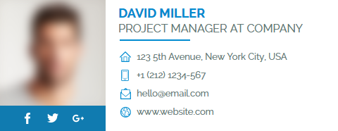 Email Signature Layout 22