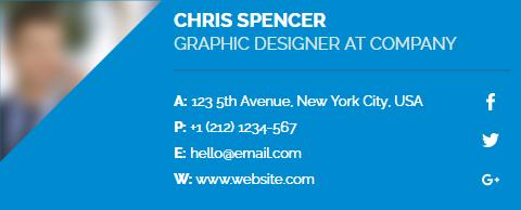 Email Signature Layout 27