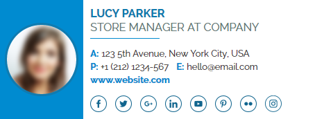 Email Signature Layout 30