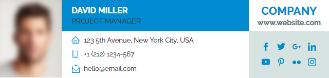 Email Signature Layout 34