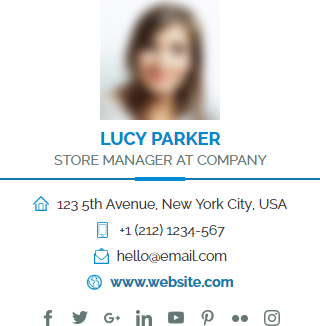 Email Signature Layout 35