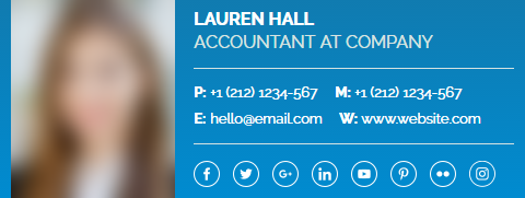 Email Signature Layout 40