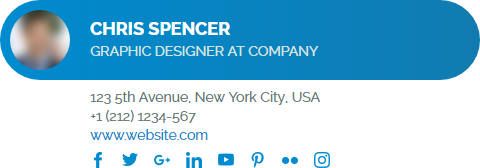 Email Signature Layout 43